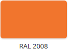 2008 světlá červenooranžová