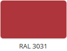 3031 orientální červená