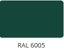 6005 mechově zelená